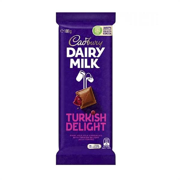 Cadbury Dairy Milk Turkish Delight Imported